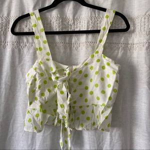 Dolls Kill Polka Dot Top